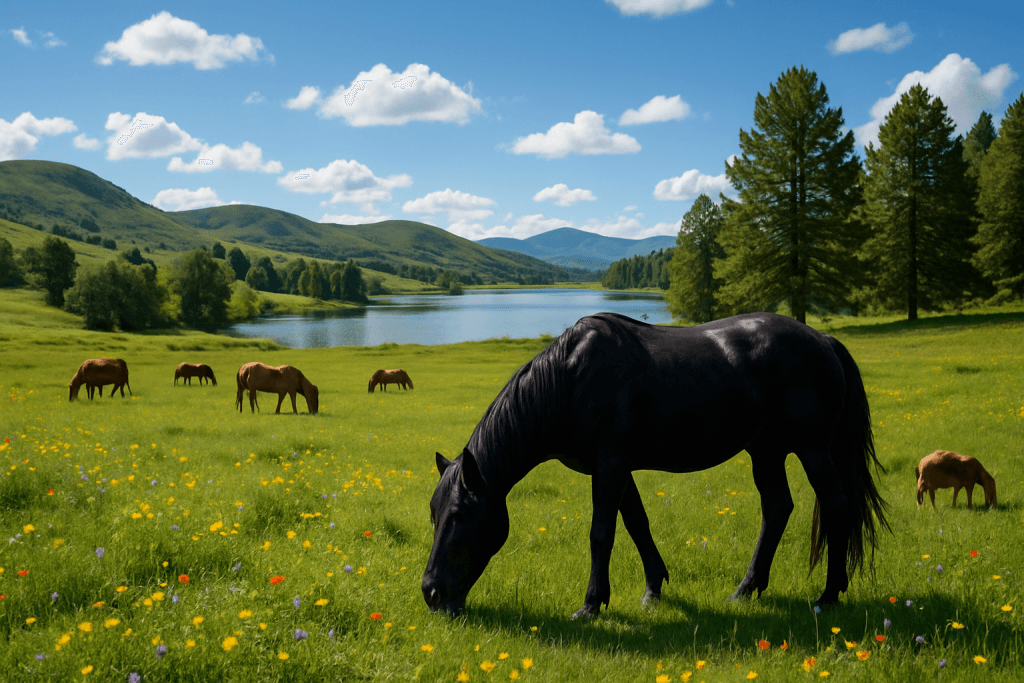 découvrez où vit le cheval dans son habitat naturel, explorez les différents environnements qui lui permettent de s'épanouir, et apprenez comment ces majestueux animaux interagissent avec leur milieu sauvage.
