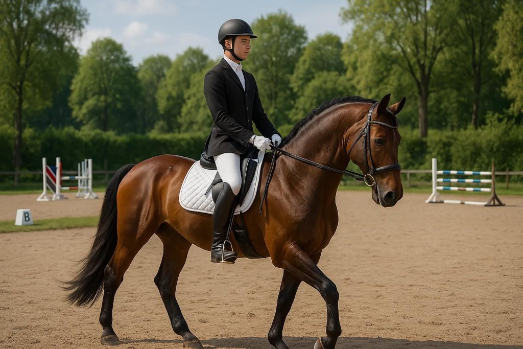Découvrez la définition de la rectitude en équitation à travers notre guide complet. Apprenez les principes fondamentaux, les techniques d'entraînement et l'importance de la rectitude pour améliorer la performance et l'harmonie entre le cavalier et son cheval.