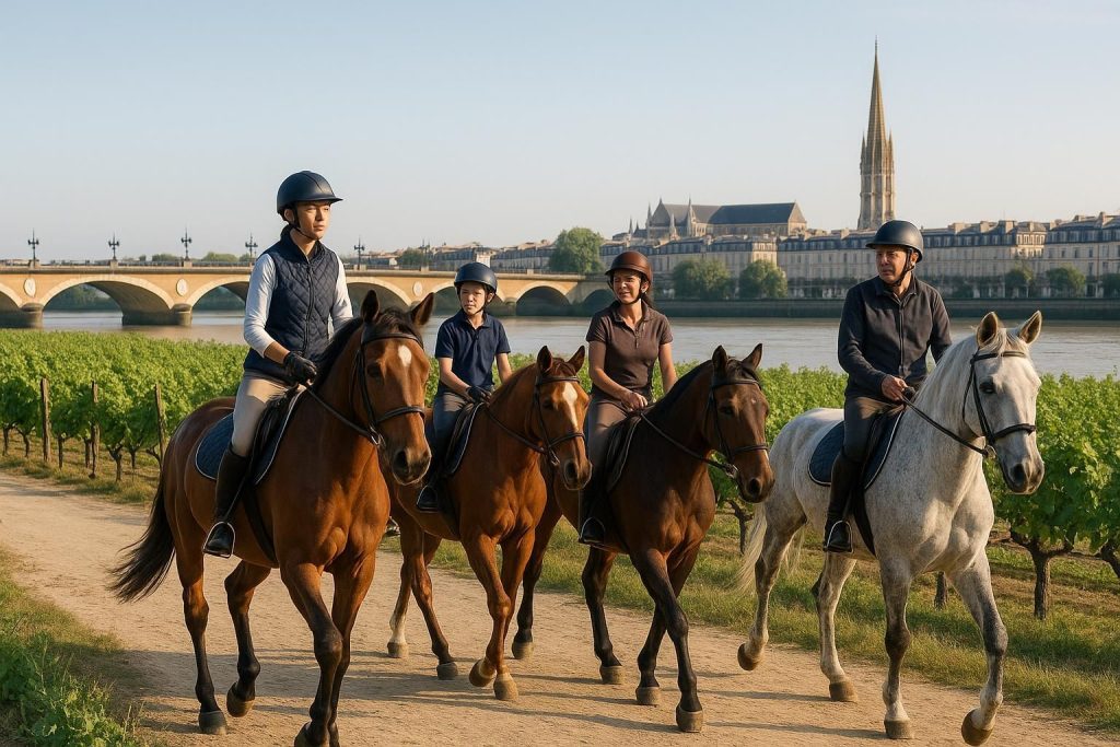 Découvrez tout sur l'équitation à Bordeaux en 2025 : explorez les prix, les formules disponibles et comparez les tarifs pour choisir la meilleure option qui correspond à vos besoins et à votre budget. Profitez de notre guide complet pour les cavaliers de tous niveaux.