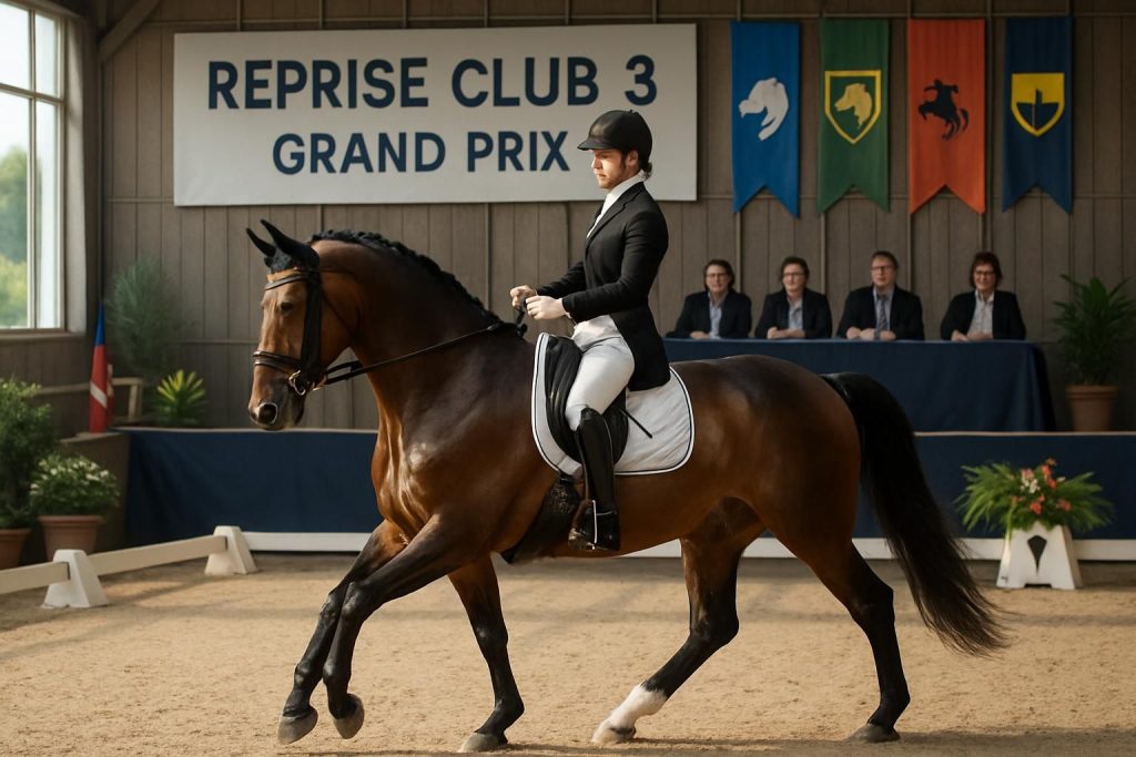 Découvrez comment maîtriser le tracé officiel en dressage pour la Reprise Club 3 Grand Prix. Suivez nos conseils avisés et améliorez vos performances pour réussir cette épreuve avec brio.