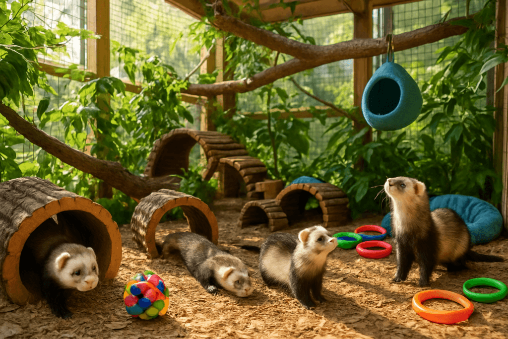 découvrez comment créer un habitat parfait pour votre furet grâce à nos conseils pratiques et essentiels. apprenez à aménager son espace, à choisir les accessoires adaptés et à garantir son bien-être au quotidien.
