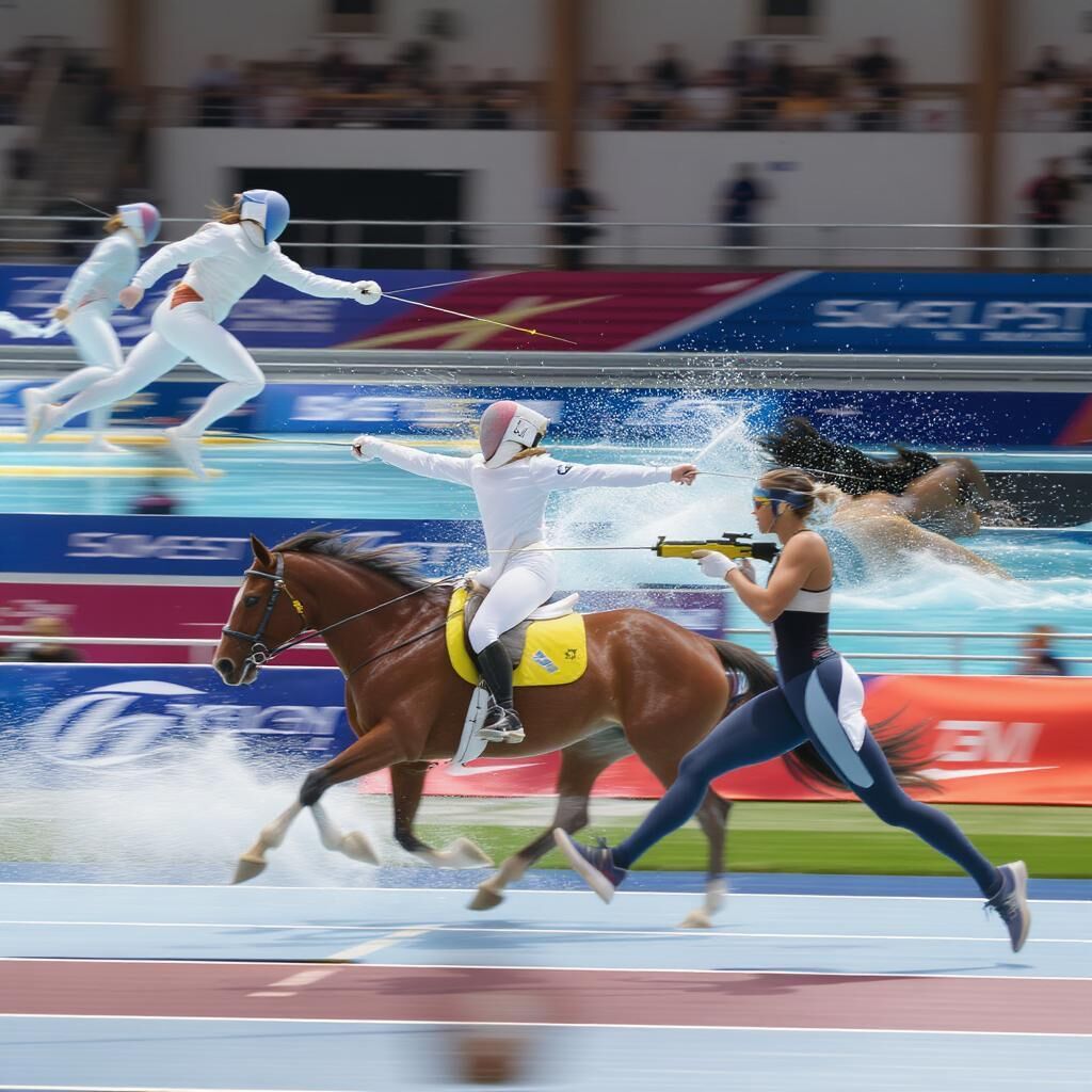 Découvrez ce qu'est le pentathlon moderne, une discipline olympique combinant cinq épreuves variées : escrime, natation, équitation, tir et course à pied. Histoire, règles et particularités de ce sport complet.