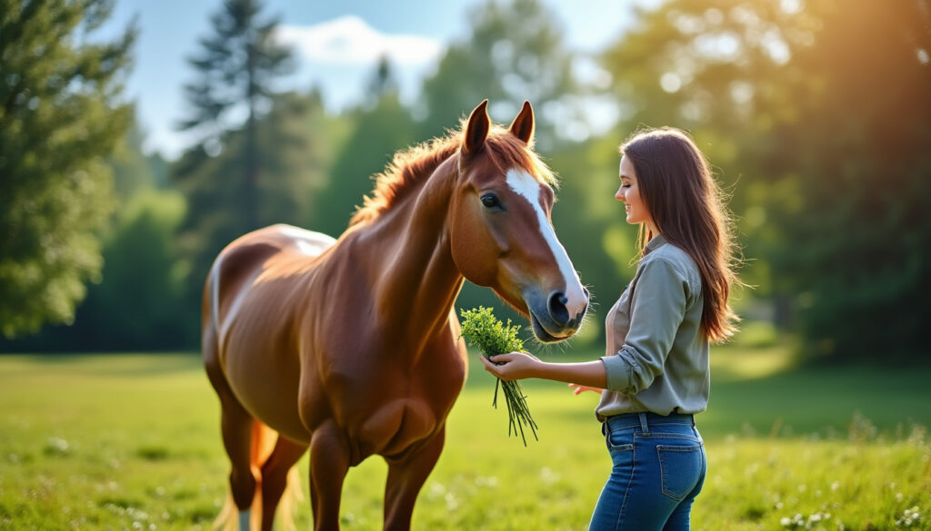 découvrez comment donner du thym à votre cheval de façon sûre et efficace : bienfaits, dosages, conseils pratiques et précautions pour le bien-être de votre animal.