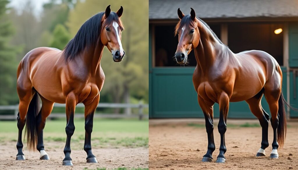 découvrez les transformations impressionnantes d’un cheval musclé grâce à un entraînement adapté. comparez les photos avant/après et inspirez-vous des résultats bluffants pour renforcer la musculature de votre cheval !