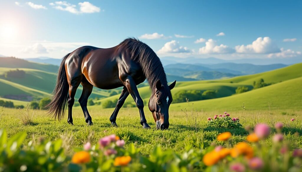 découvrez combien de temps un cheval peut rester sans manger, les risques associés au jeûne et les bonnes pratiques pour assurer la santé et le bien-être de votre cheval.