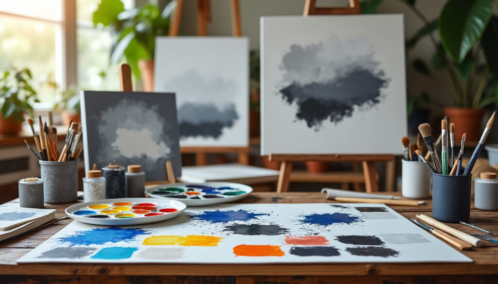 découvrez comment obtenir différentes nuances de gris sans utiliser de noir en peinture. astuces, mélanges de couleurs et conseils pratiques pour réussir vos mélanges et sublimer vos œuvres artistiques.