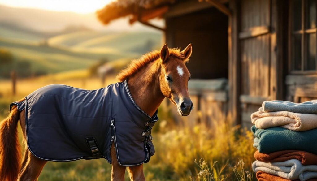 découvrez comment choisir la couverture idéale pour protéger un poulain et assurer son bien-être en toutes saisons.