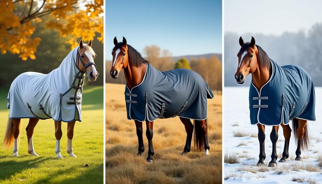 découvrez comment choisir la meilleure couverture pour votre cheval en 2025, adaptée à chaque saison pour assurer son confort et sa protection optimale toute l'année.