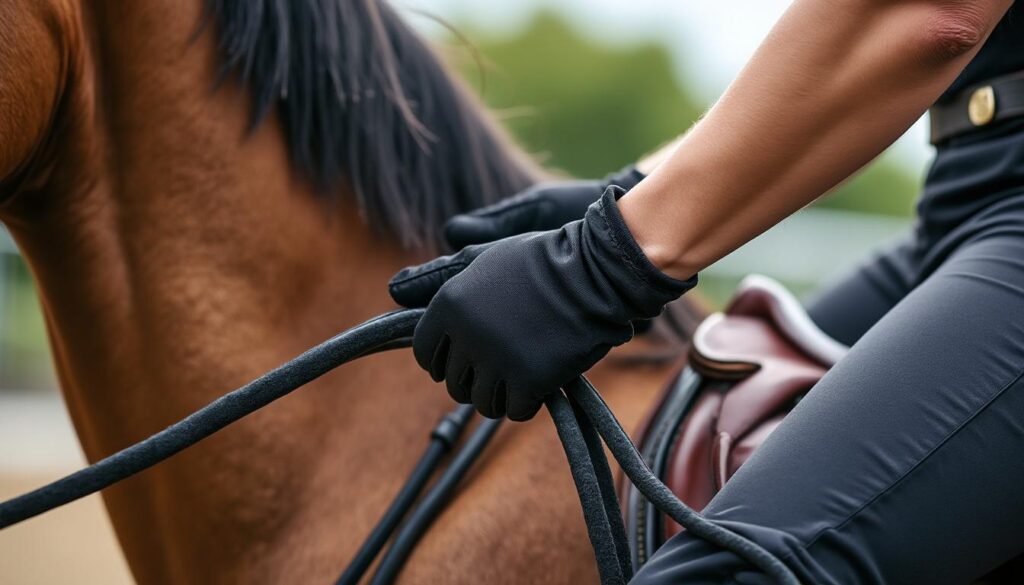 dĂ©couvrez comment bien tenir les rĂȘnes allemandes pour optimiser votre travail Ă©questre et amĂ©liorer la communication avec votre cheval.