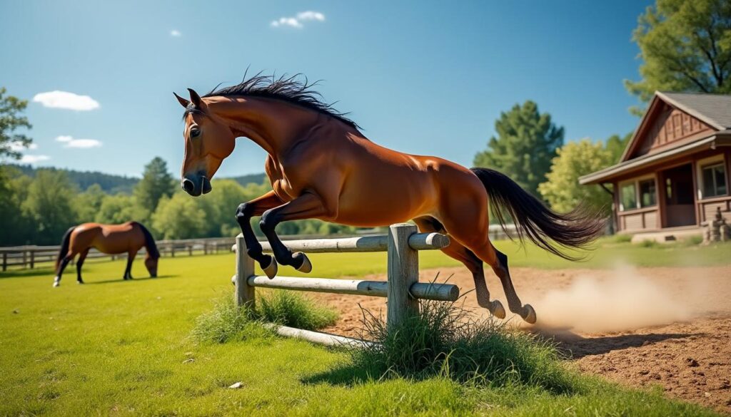 découvrez la signification du saut de mouton chez le cheval et comprenez ce comportement fascinant chez ces animaux.
