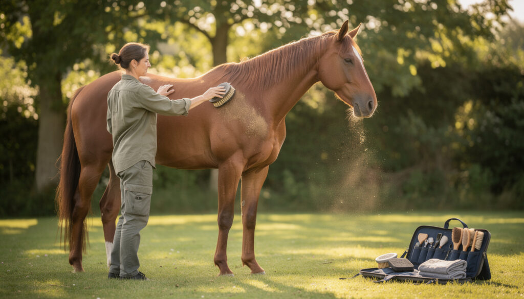 découvrez des méthodes efficaces pour enlever la poussière sur un cheval et assurer son bien-être. conseils pratiques pour un toilettage optimal.
