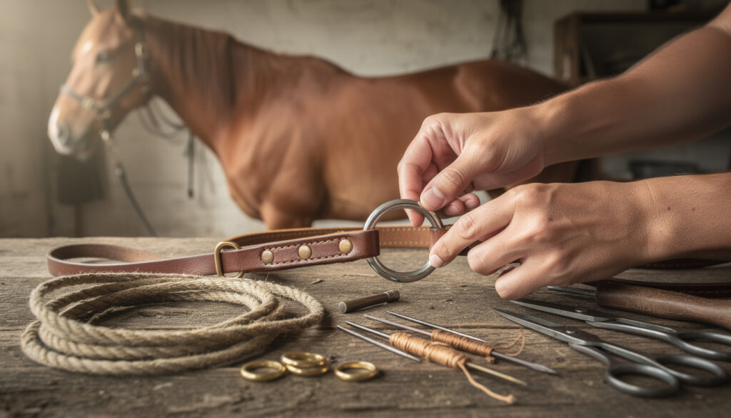 découvrez étape par étape comment fabriquer un licol pour cheval vous-même, avec des matériaux simples et des conseils pratiques pour assurer confort et sécurité à votre animal.