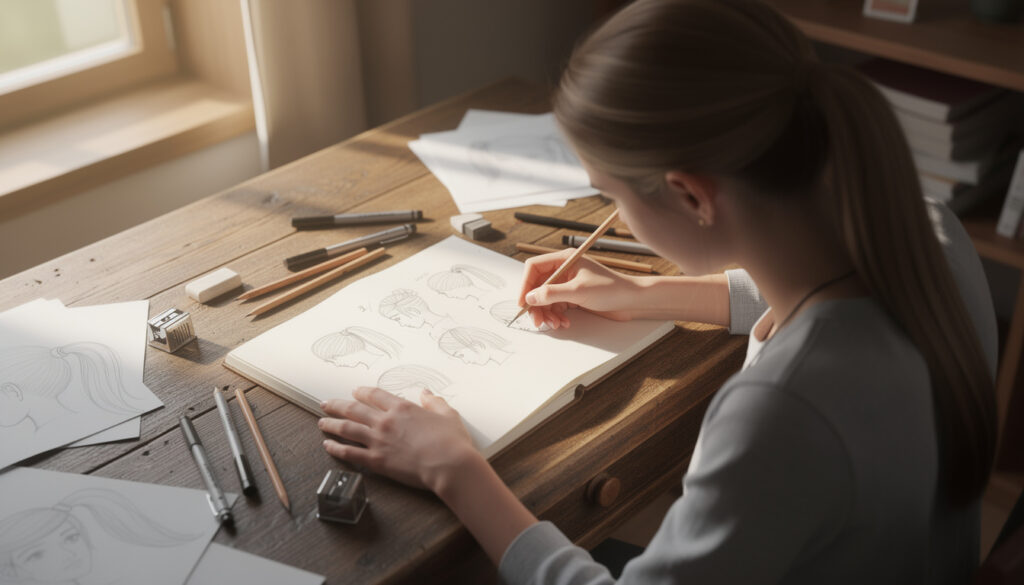 découvrez des astuces simples et rapides pour apprendre à dessiner une queue de cheval facilement, même si vous débutez en dessin.