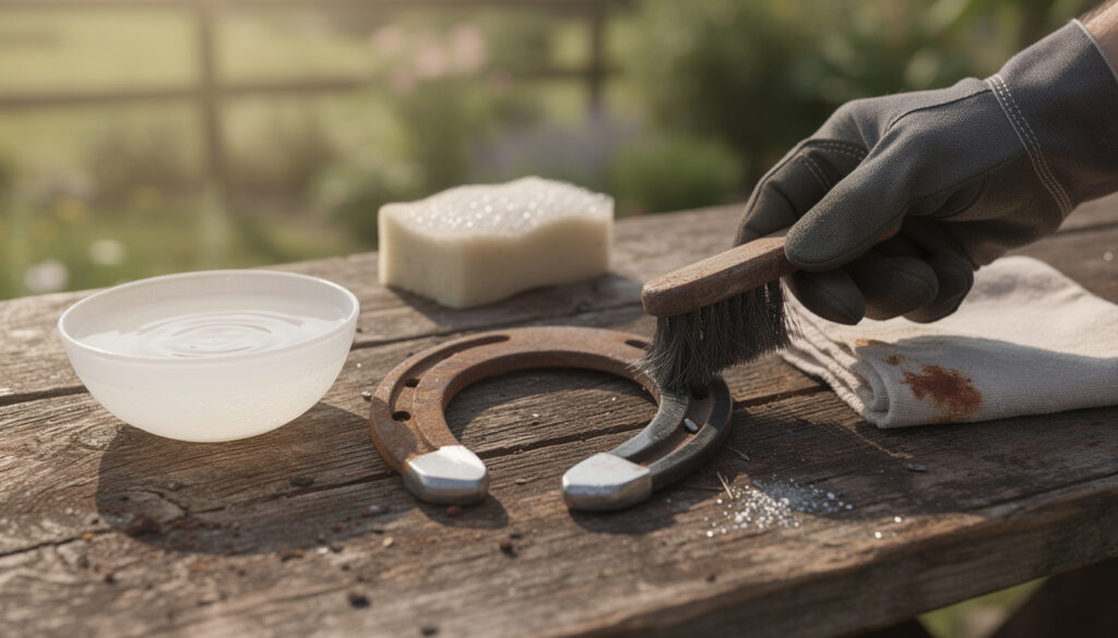 découvrez des astuces simples et efficaces pour nettoyer facilement un vieux fer à cheval et lui redonner tout son éclat.