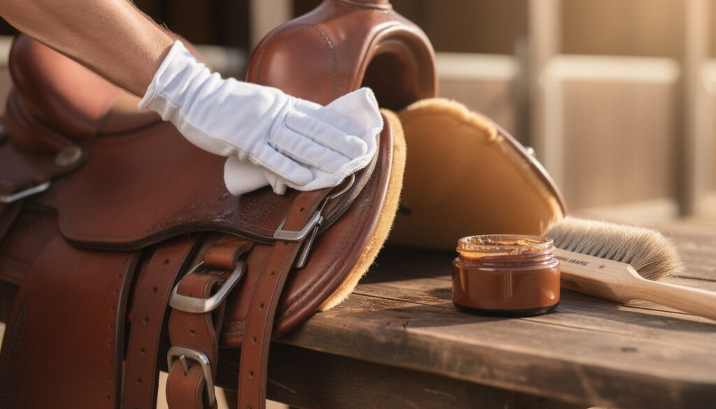 découvrez les étapes essentielles pour nettoyer efficacement une selle en cuir de cheval et préserver sa qualité et sa durabilité.