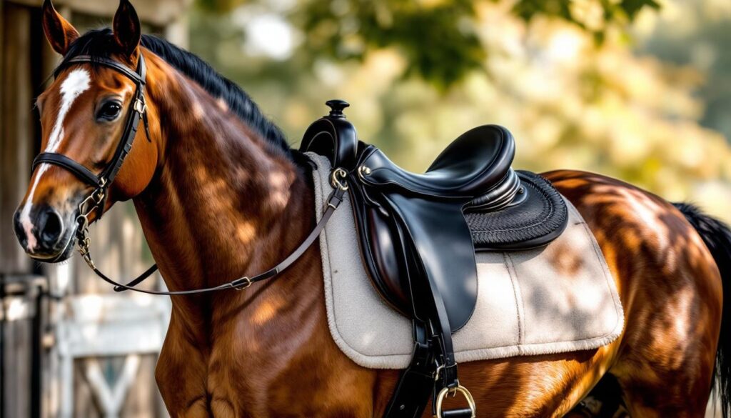 découvrez nos recommandations pour choisir une selle pour cheval rond sans garrot, alliant confort et sécurité pour votre monture.