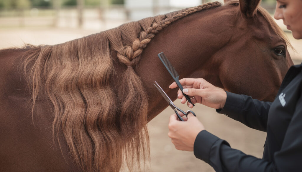 découvrez les différents styles de coupe de crinière de cheval et nos conseils pratiques pour entretenir et sublimer la crinière de votre cheval.