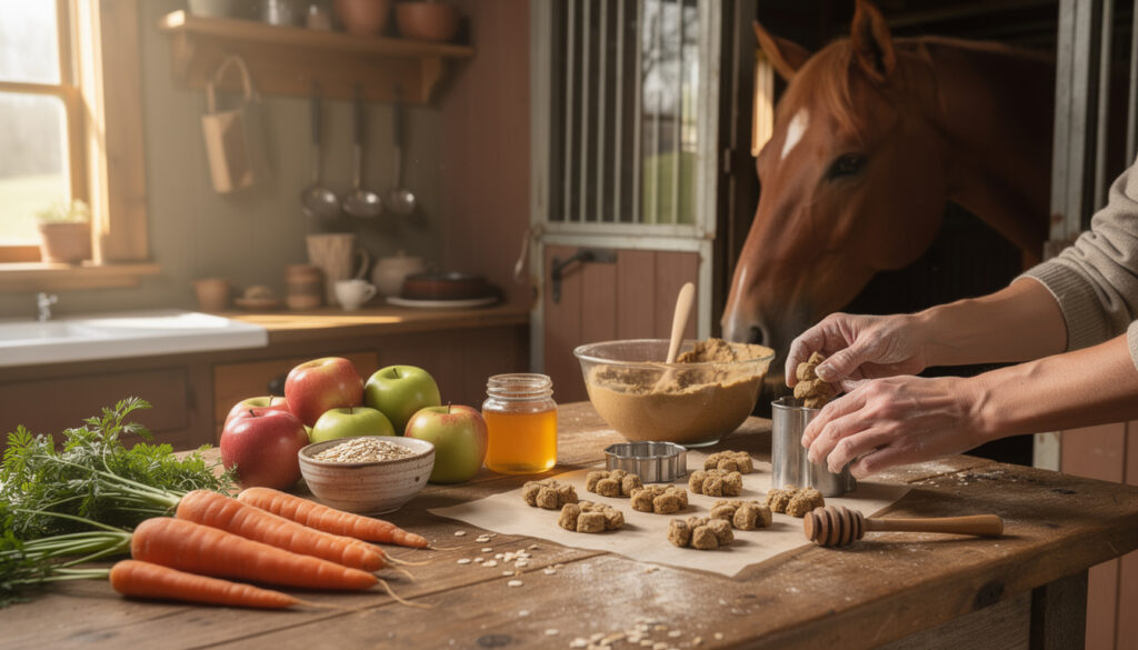découvrez une recette facile et maison de bonbons pour chevaux, idéale pour récompenser votre compagnon de manière saine et savoureuse.