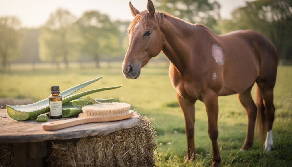 découvrez des traitements naturels et des solutions efficaces pour soigner la teigne du cheval, assurer son bien-être et prévenir les récidives.