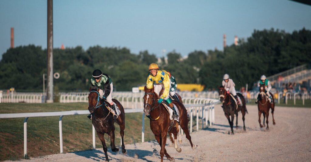 découvrez les chevaux de course célèbres qui ont marqué l'histoire des courses hippiques grâce à leurs performances exceptionnelles et leur légende.